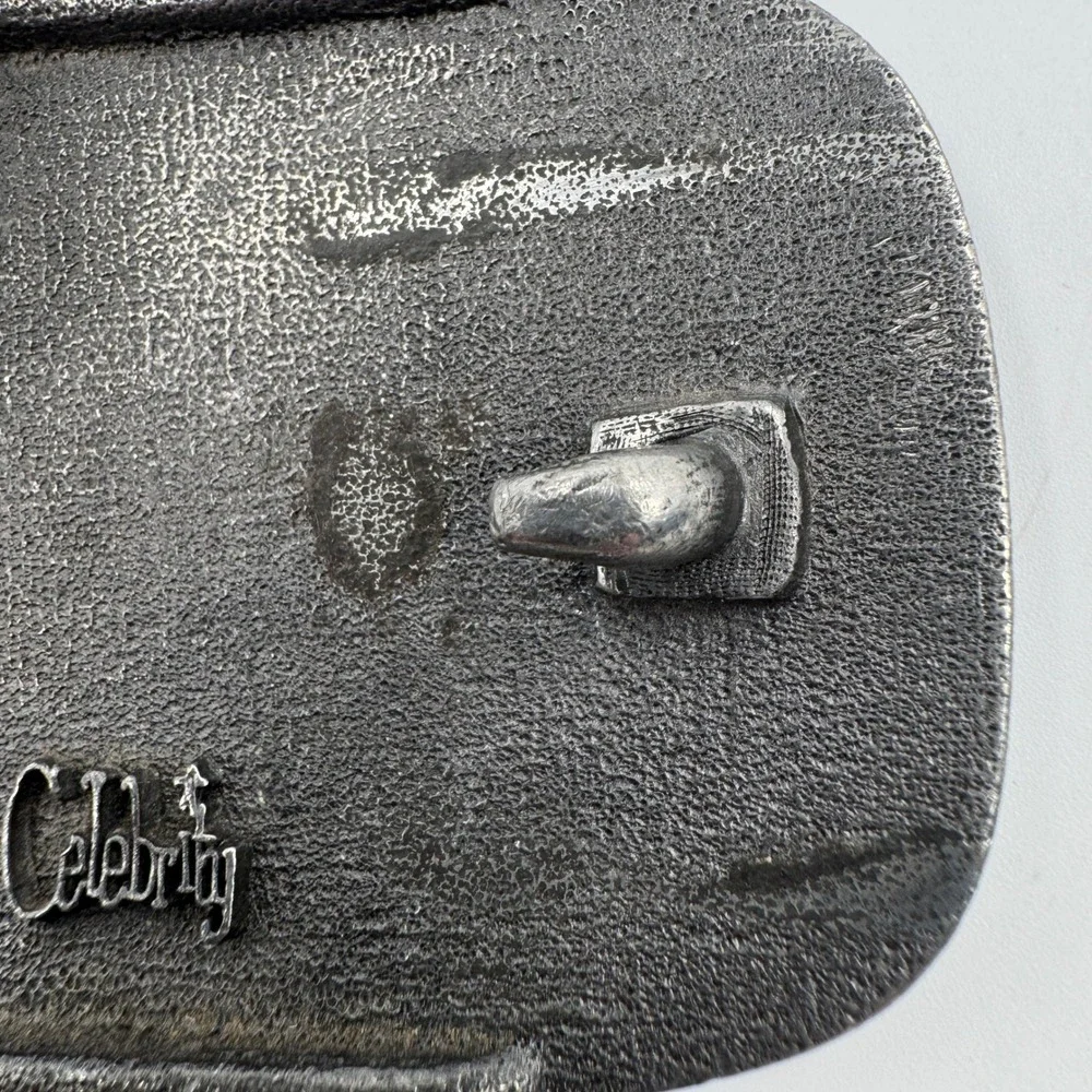 Celebrity Belt Buckle Unisex OS Silver Bicentennial‎ 1776-1976 Eagle Americana